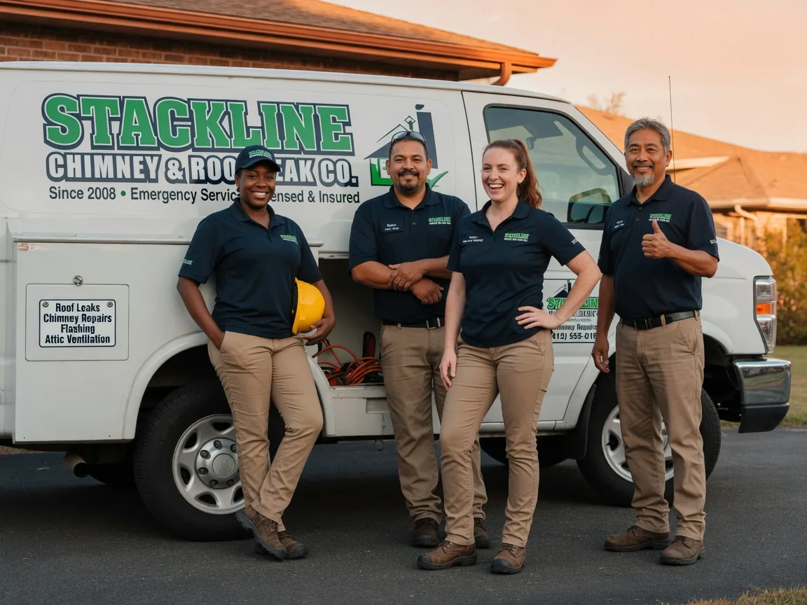 Chimney flashing repair company in Mineral Wells, TX